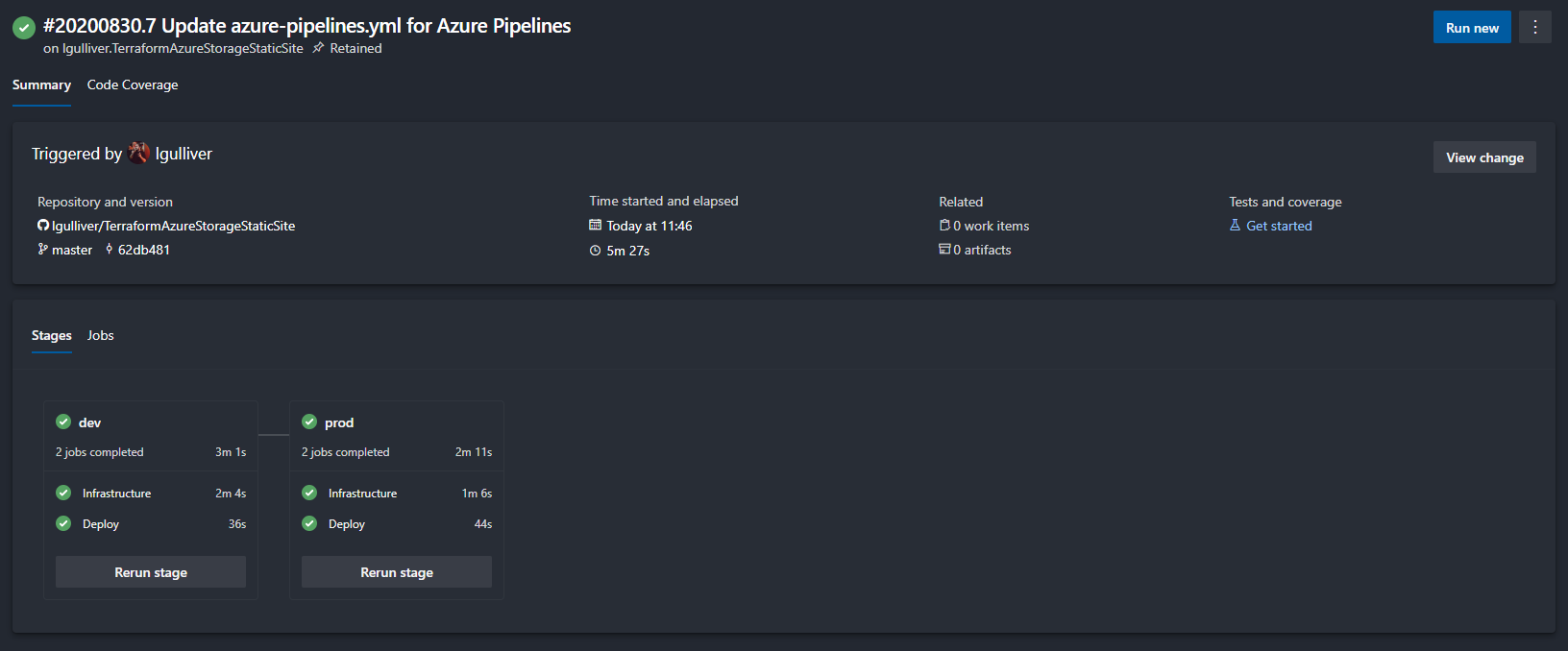 Deploying a Static Website to Azure Storage with Terraform and Azure ...